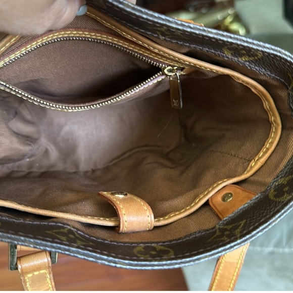 Louis Vuitton monogram mini tote - two interior pockets - Picture 4 of 4